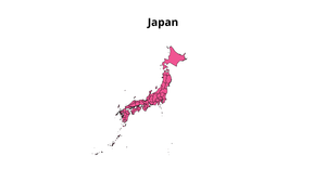Fork of Japan Map