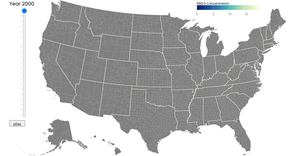 Fork of  poverty in counties by React and d3