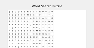 Fork of wordsearch fun