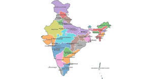 GeoVisualization - Choropleth map of India