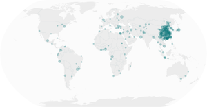City density filtering by population and proximity