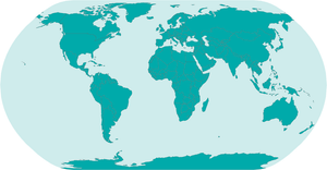 International Map using d3.js