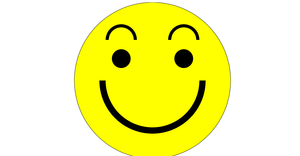 Making a smiling face