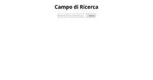 Pagina con ChatGPT-4 e DALL-E API
