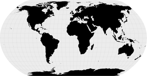 World Map-Grayscale