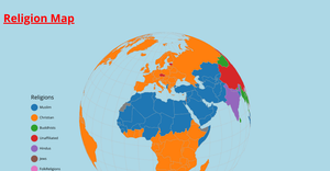 Religions Map