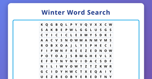 fun word search