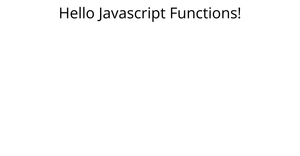 Fork of Javascript Function