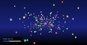 Flower Starfield