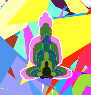 6 buddha reflection