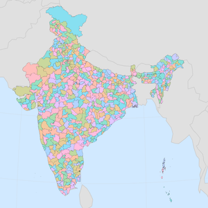 India Districts Map