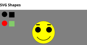 HTML SVG SHAPES