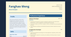 resume