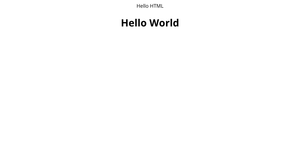 HTML Starter