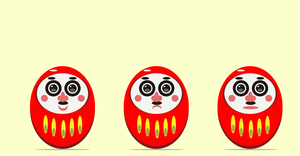 Daruma dolls