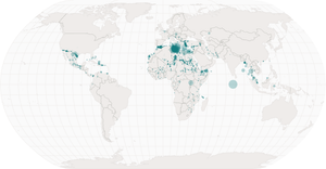 Missing Migrants on a Map