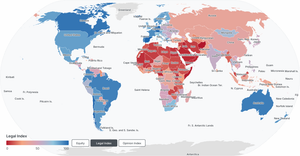 LGBTQ+ Rights 2.0 - Fork of World Choropleth