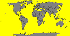 world map