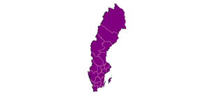 ICE-8 DV Sweden Country Map