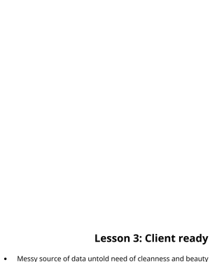 Lesson 3