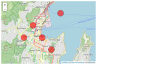d3.js with leaflet.js