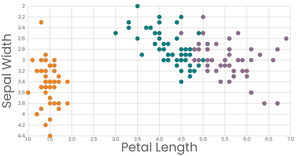 Stilized Scatter Plot