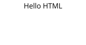 HTML Starter