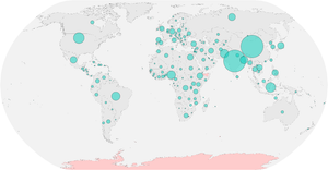 Circles on a Map