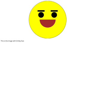 Smiley face