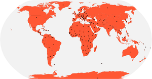 Circles on Map