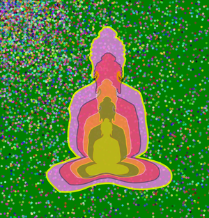 Fork of Fork of Buddha blocks -overlapping Buddha