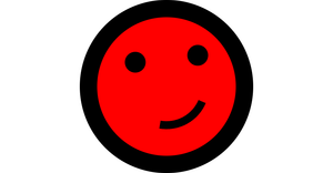 Fork of emoji-like face with mouth (D3)