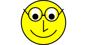 Smiley Face With Glasses