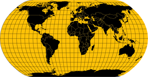 Making a world map React and D3