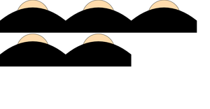 Face with path curves