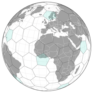 H3 Hexagons on a Globe