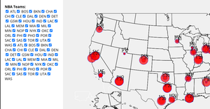 NBA Teams Mapping Polishing