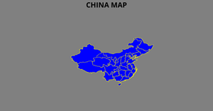 FORK OF CHINA MAP