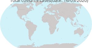 Circles on a map