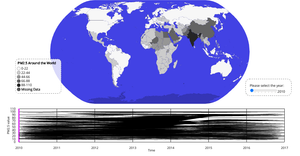 PM2.5 Around the World