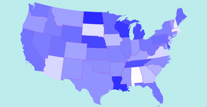 Centered US Map