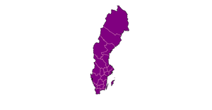 ICE-8 DV Sweden Country Map