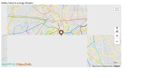 MapmyIndia Map Example