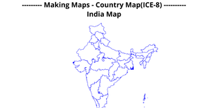 Making Maps - Country Map(ICE-8)