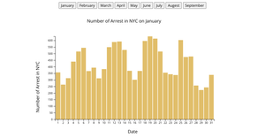 NYC Arrest over year