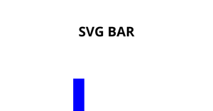 Drawing SVG rect with D3