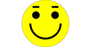 Smiling face with D3.js!