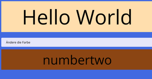 Beispiel: Positionierung