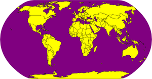 Fork for the world map