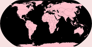 Topojson World Map